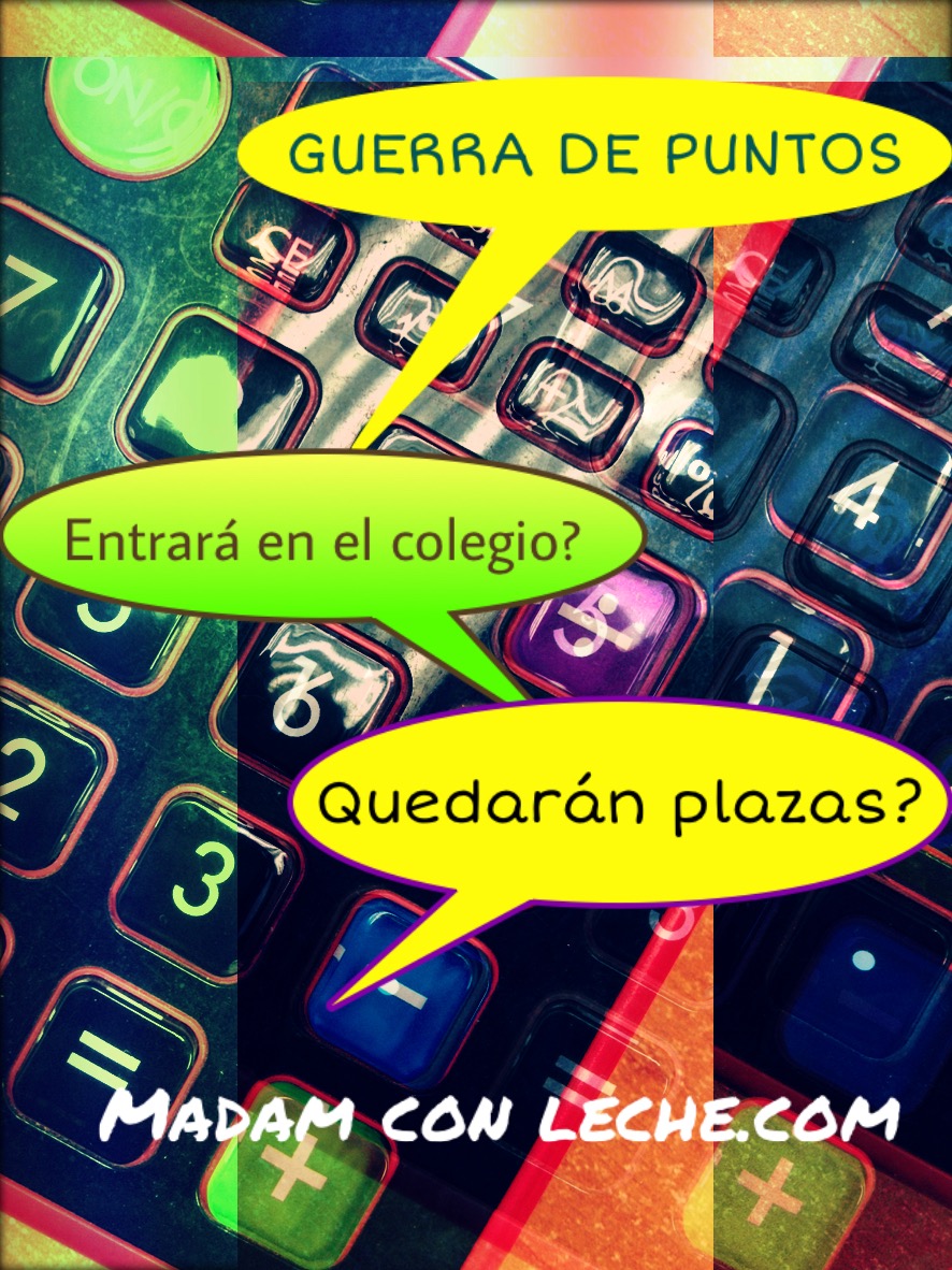 guerra de puntos, escolarizacion